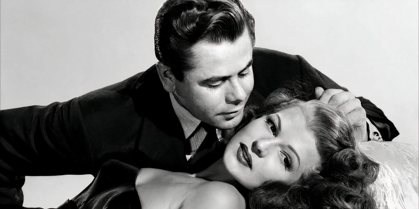 Rita Hayworth and Glenn Ford in Gilda