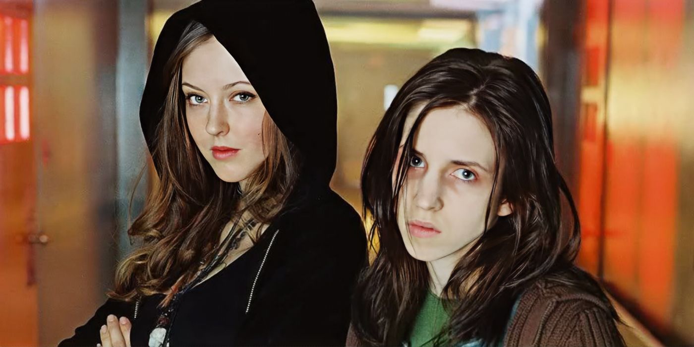 Katharine Isabelle and Emily Perkins in Ginger Snaps