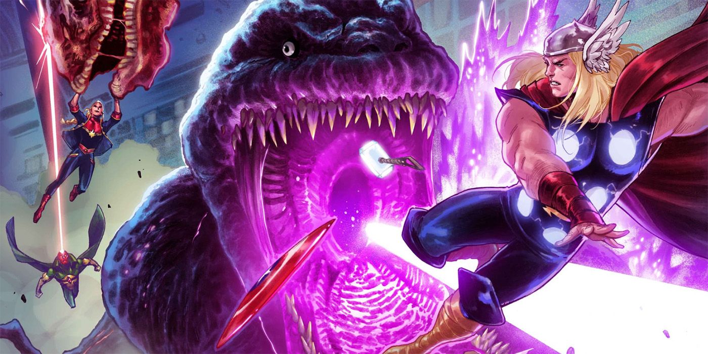 Godzilla Attacks the Marvel Universe This Fall With New Variant Covers