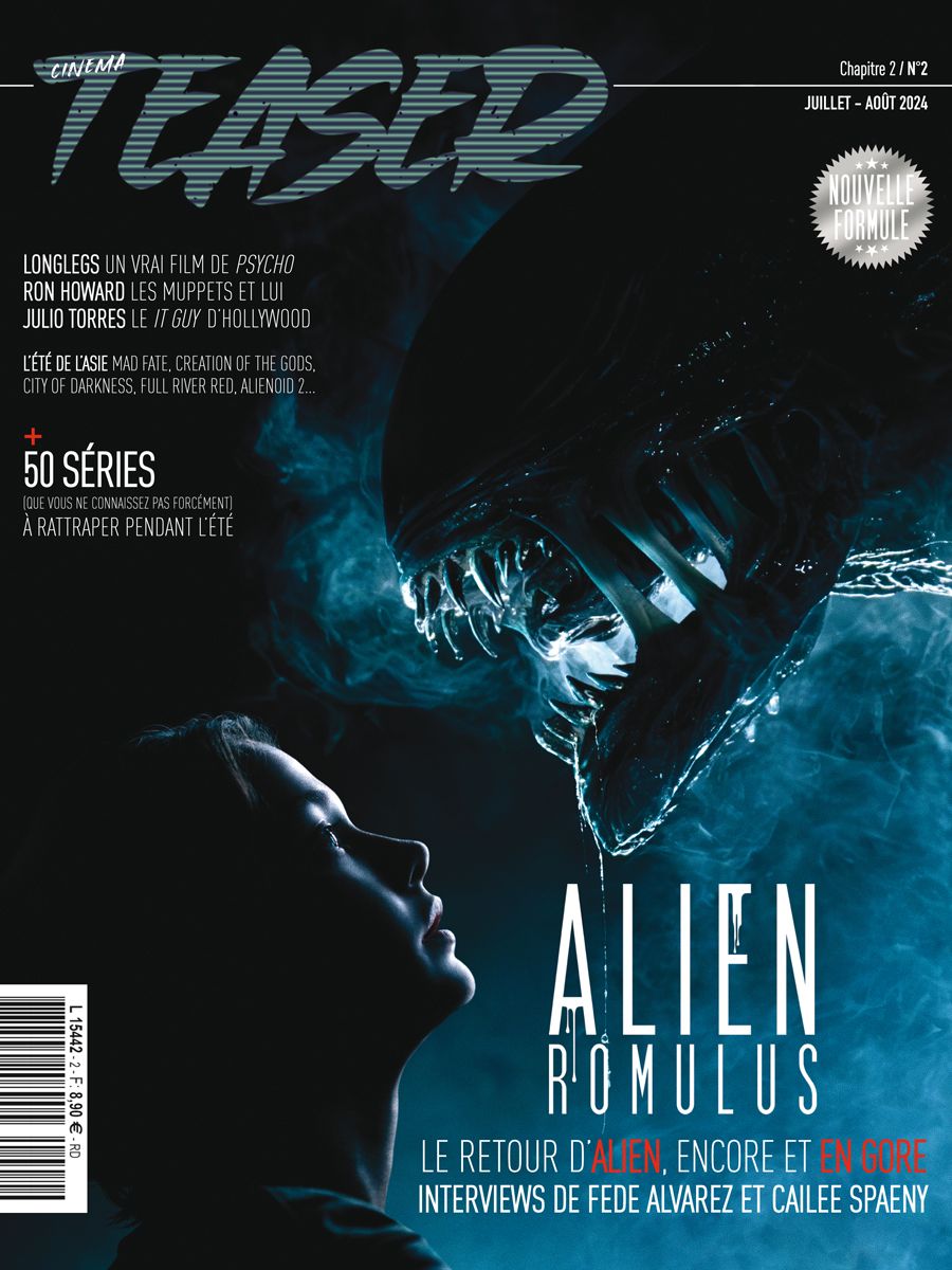 Cailee Spaeny frente a un xenomorfo en Alien Romulus en la portada de una revista