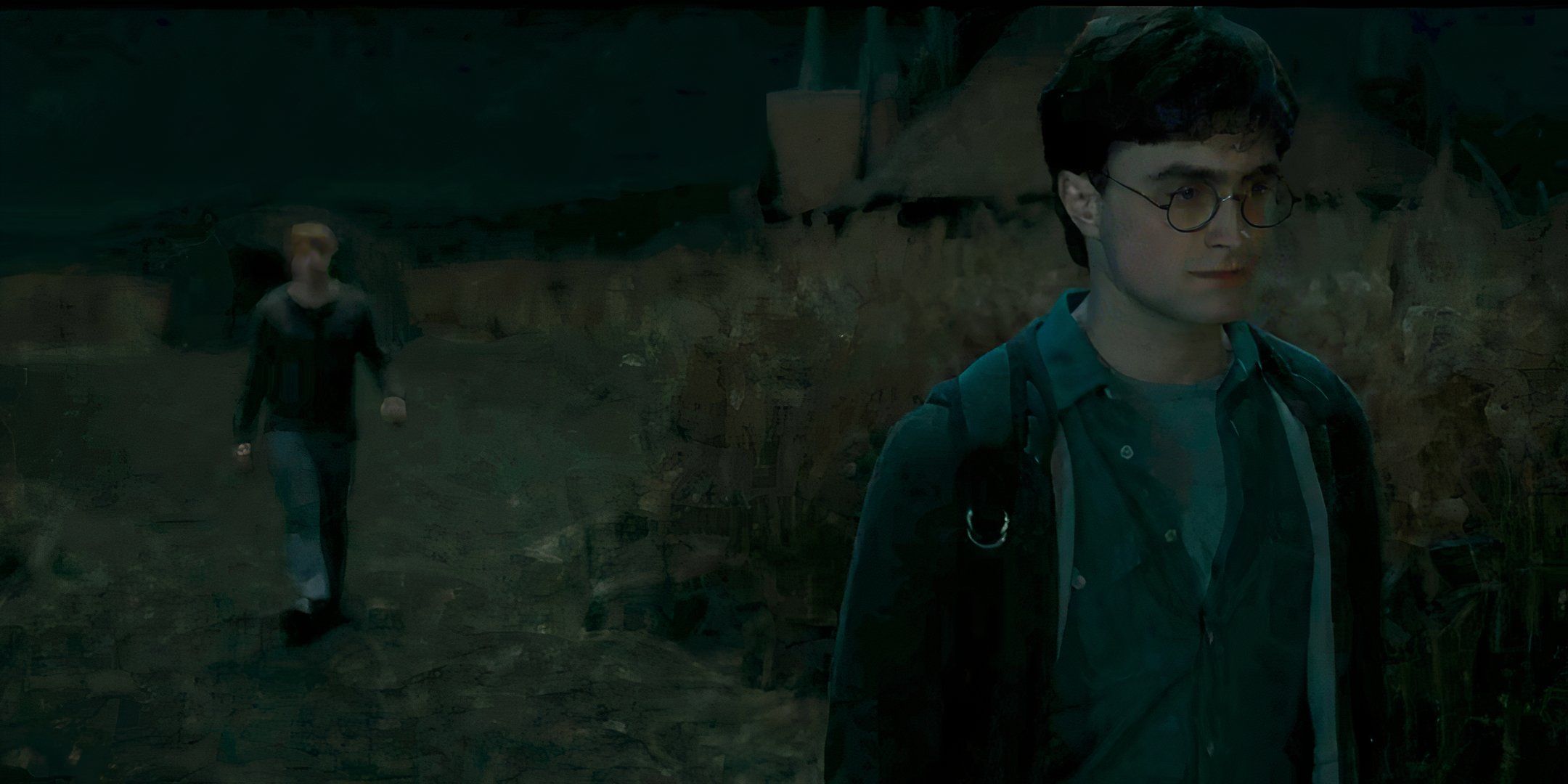 Ron (Rupert Grint) confronts Harry (Daniel Radcliffe) in &lsquo;Harry Potter and the Deathly Hallows: Part One&rsquo;