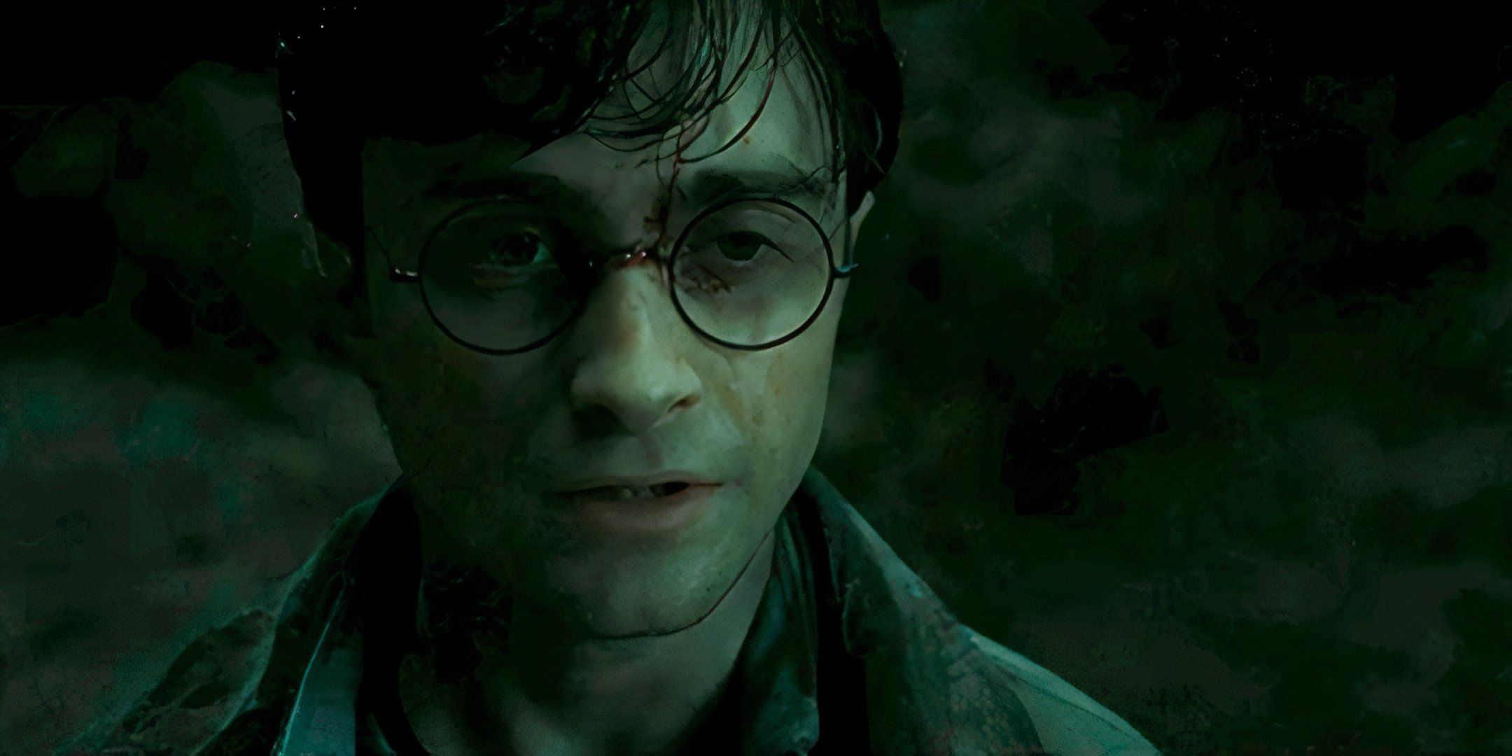 Harry Potter (Daniel Radcliffe) accepts his fate in 'Harry Potter and the Deathly Hallows: Part 2'