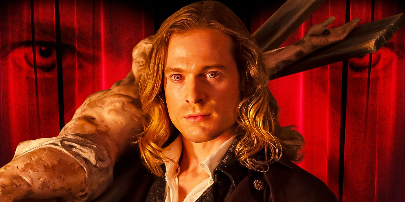 Sam Reid as Lestat in a custom image for Interview with the Vampire