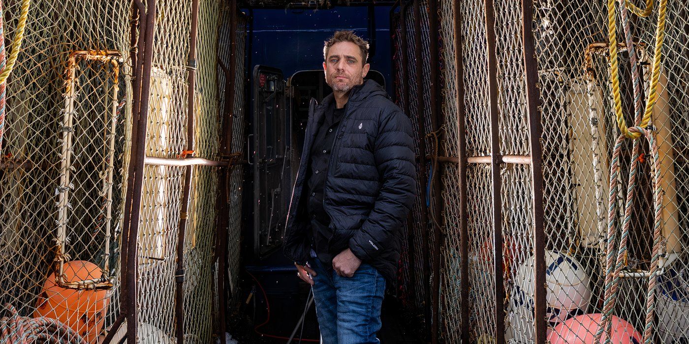 Jake Anderson, posing for a portrait photo, in Deadliest Catch Season 20.