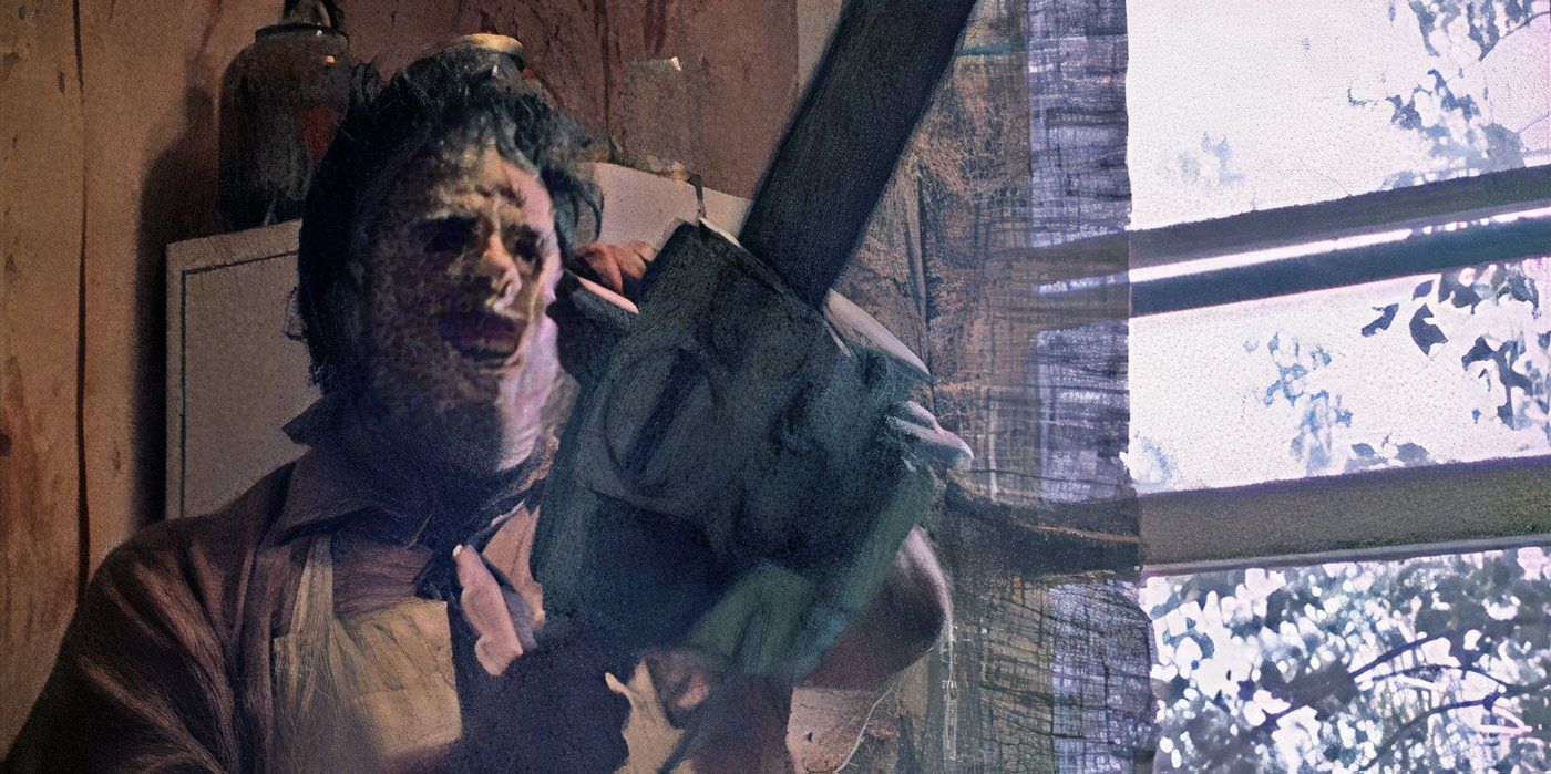 Gunnar Hansen as Leatherface in 'The Texas Chainsaw Massacre'