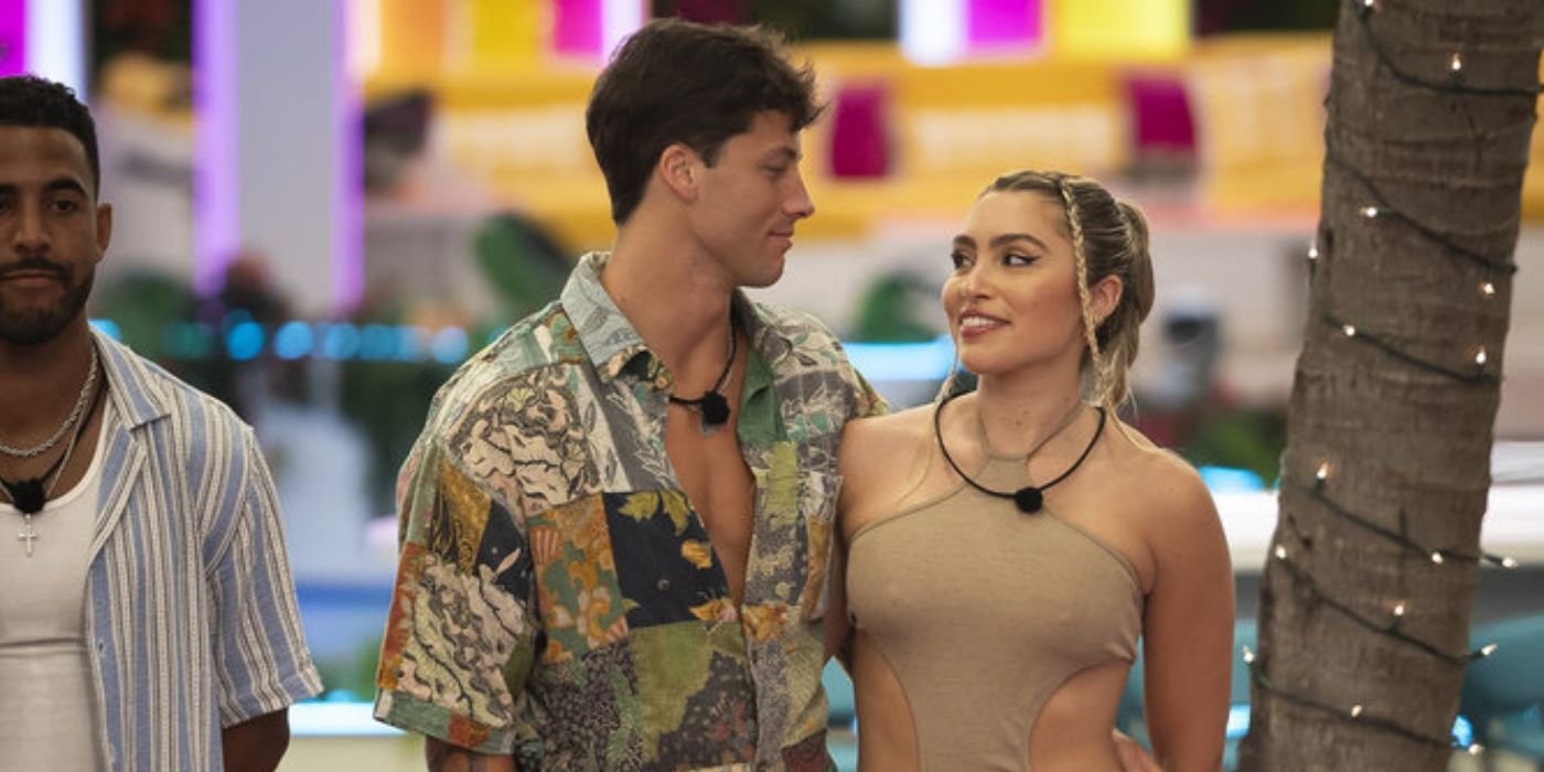 Andrea from Love Island USA on Rob’s question about whether he should quit (Interview)