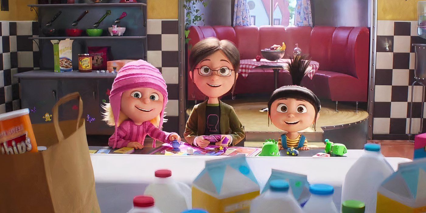 Madison Skyy Polan, Miranda Cosgrove, and Dana Gaier in Despicable Me 4 (2024)