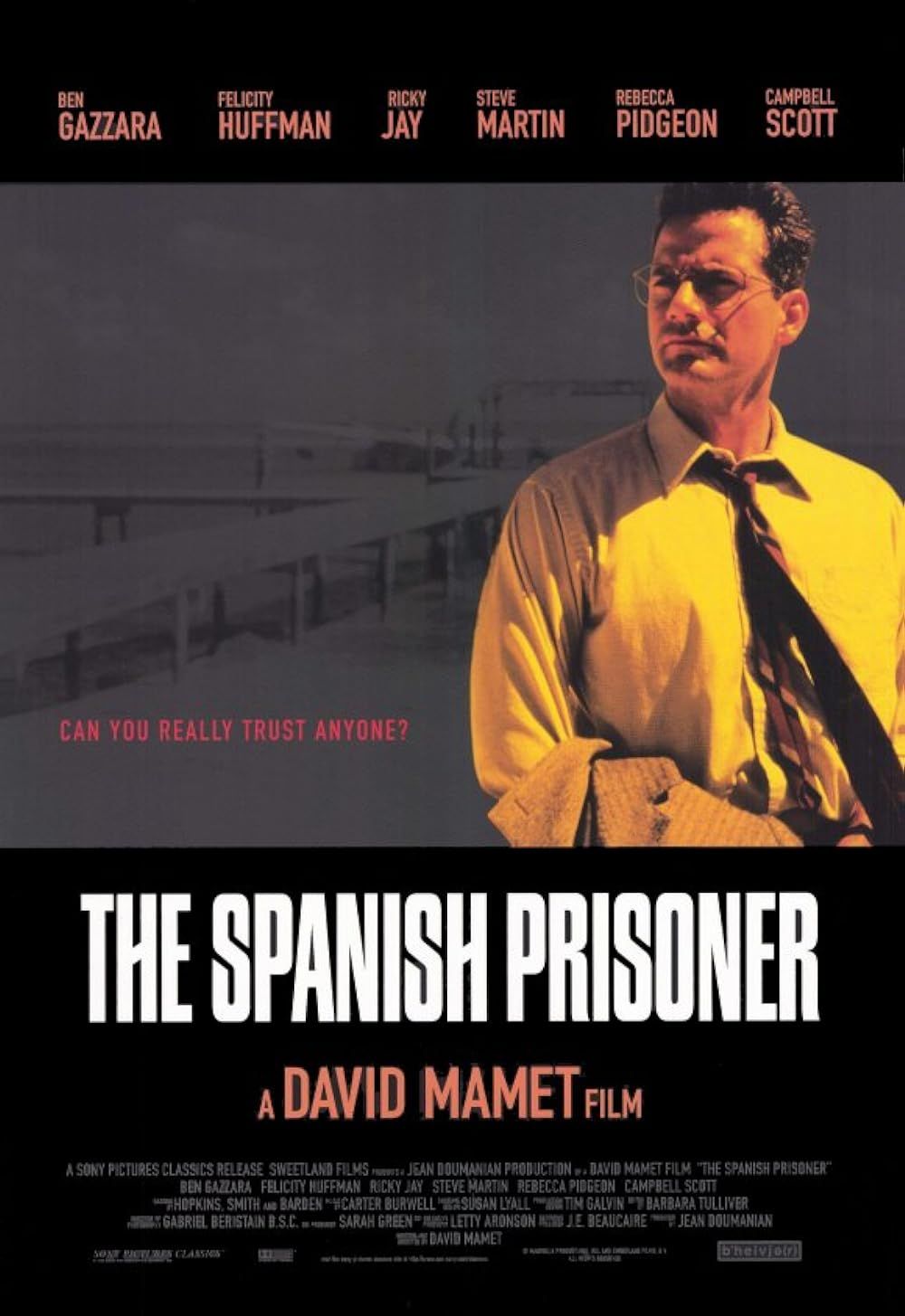 The Spanish Prisoner poster