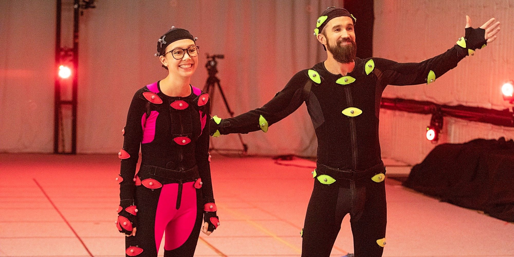 Poppy Li and Ian Grimm in Mythic Quest &lsquo;Permadeath&rsquo;
