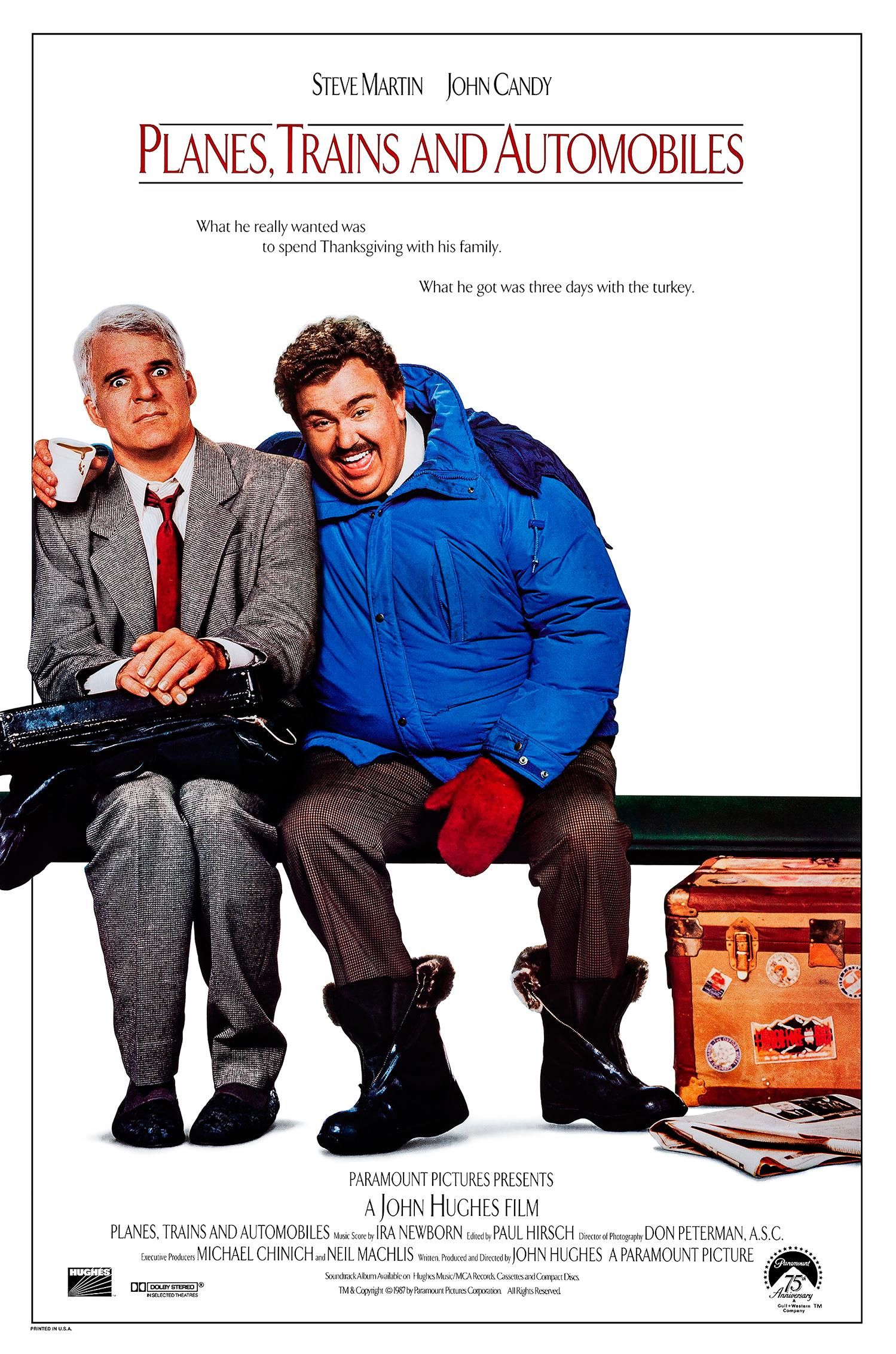 Planes, Trains and Automobiles movie poster.