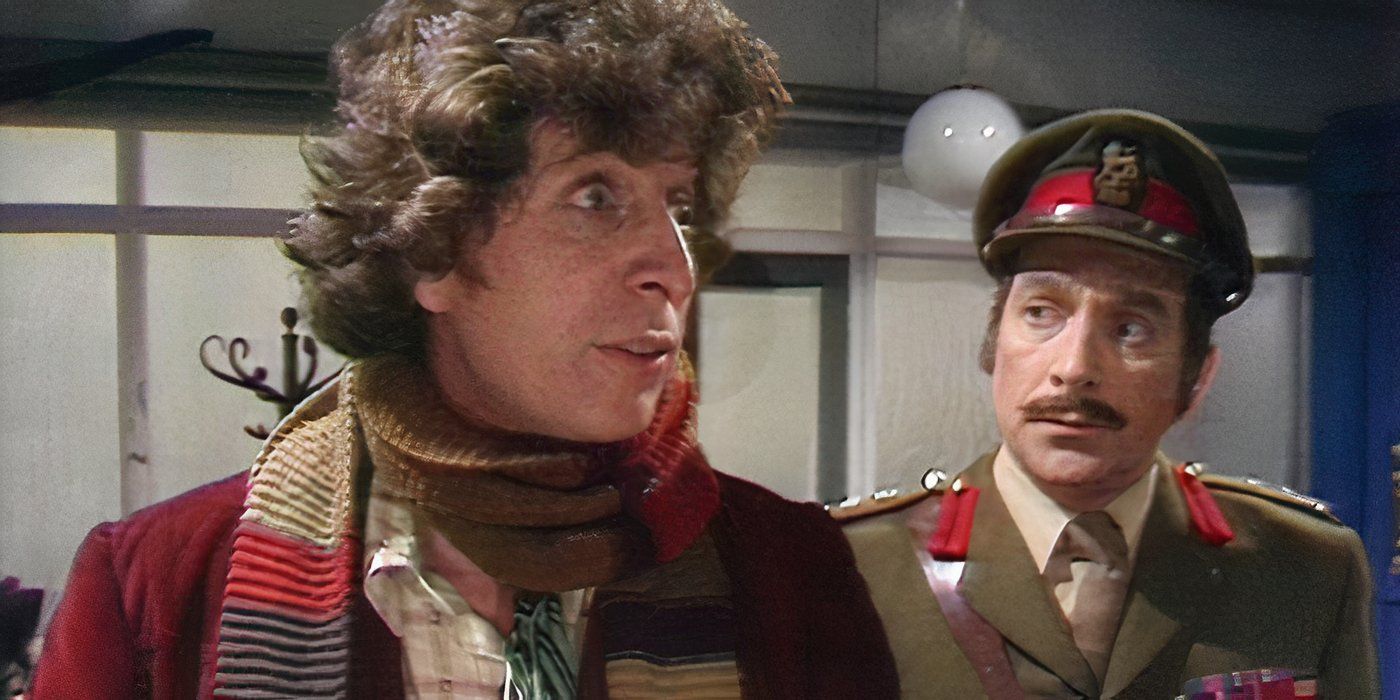 The Fourth Doctor (Tom Baker) thinks in 'Robot' (Doctor Who)
