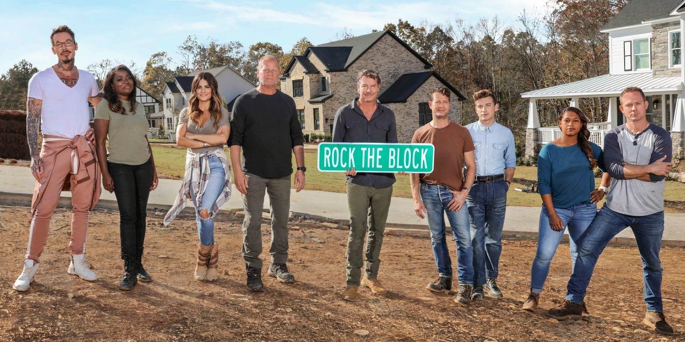 The cast of 'Rock the Block'.