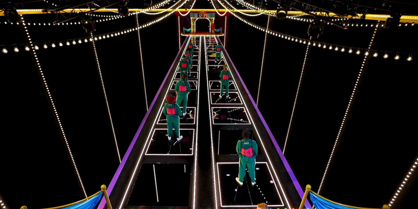 Glass Bridge in Squid Game: The Challenge