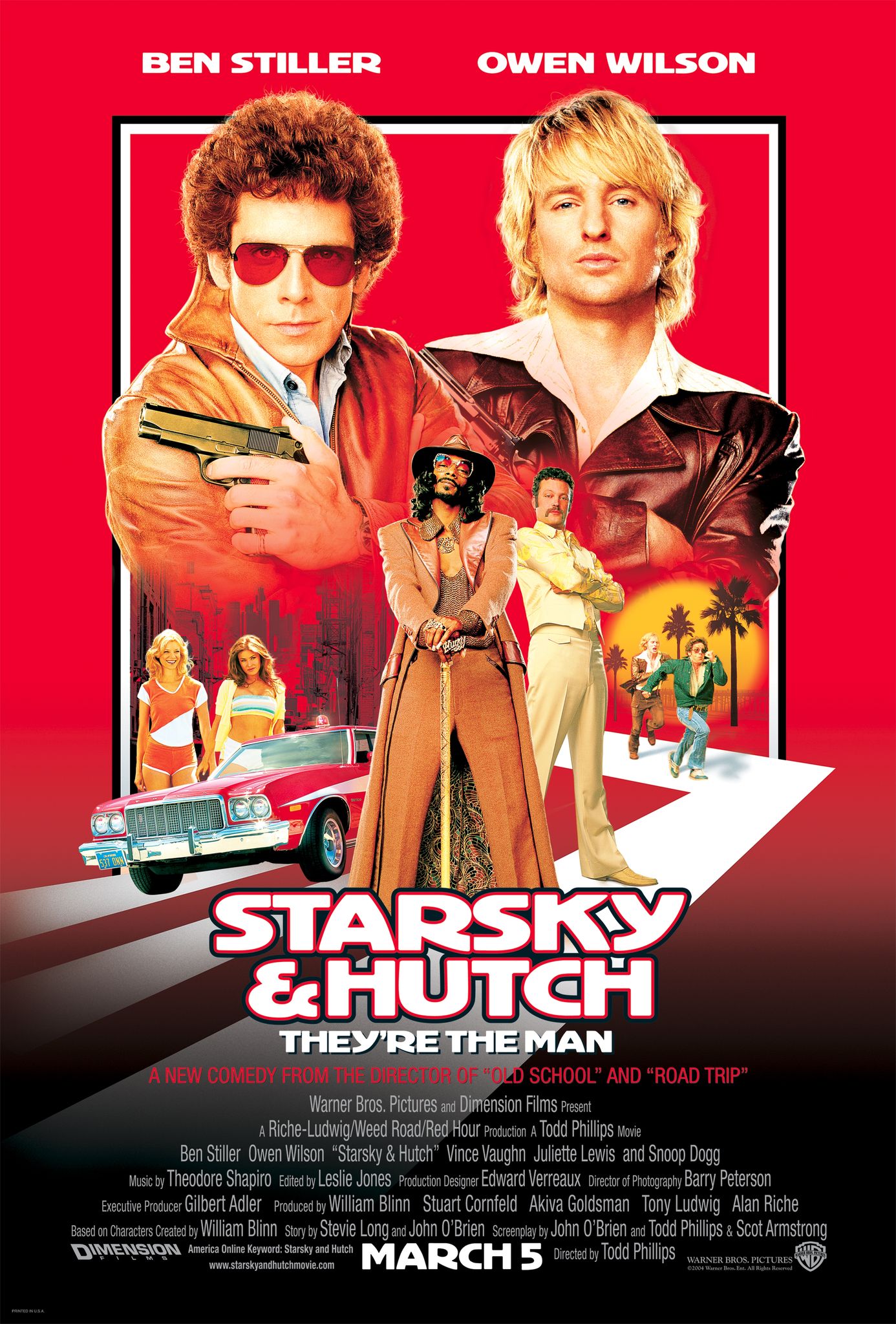 Starsky & Hutch (2004) movie poster