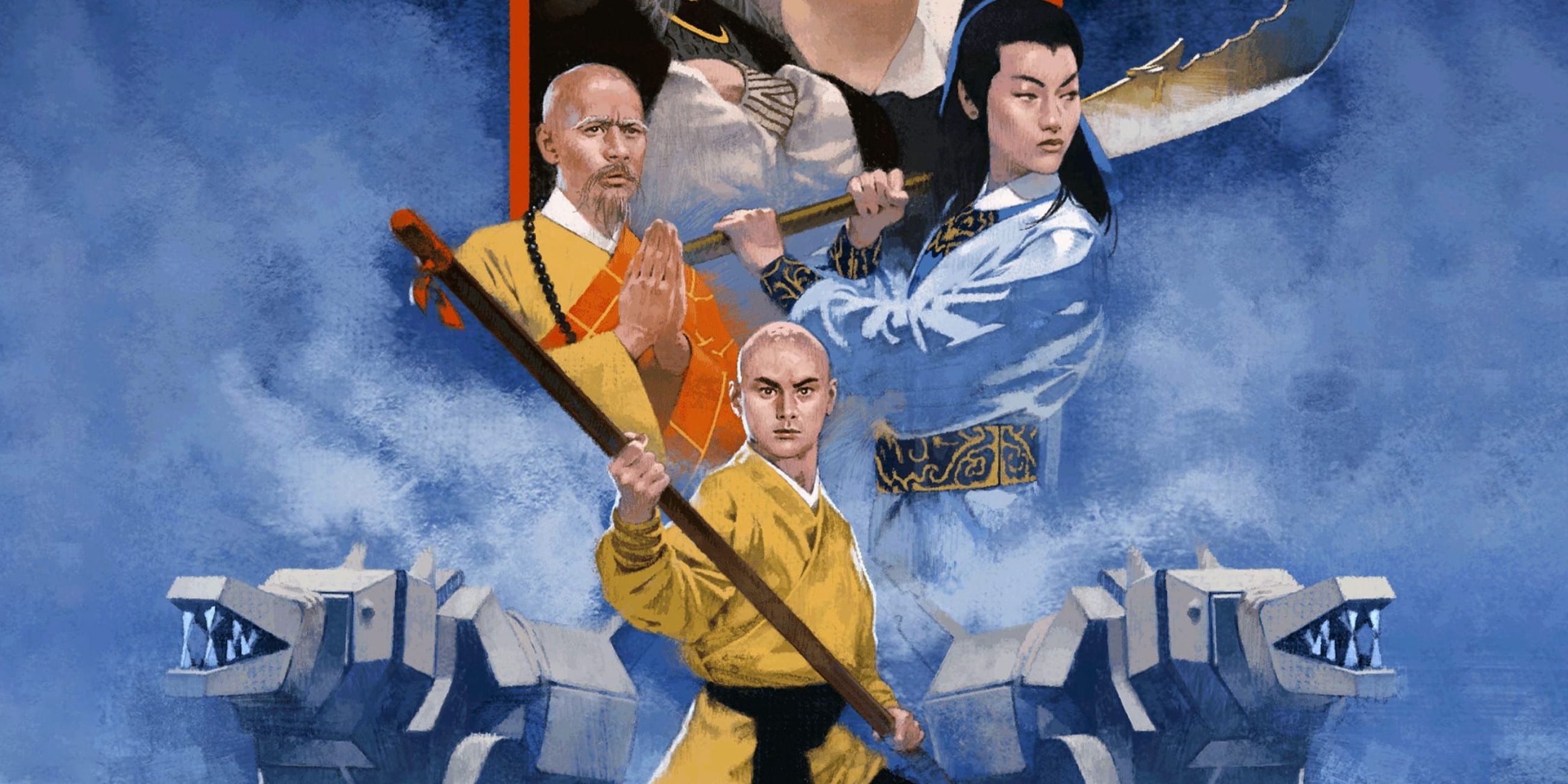 Poster art for The 8 Diagram Pole Fighter