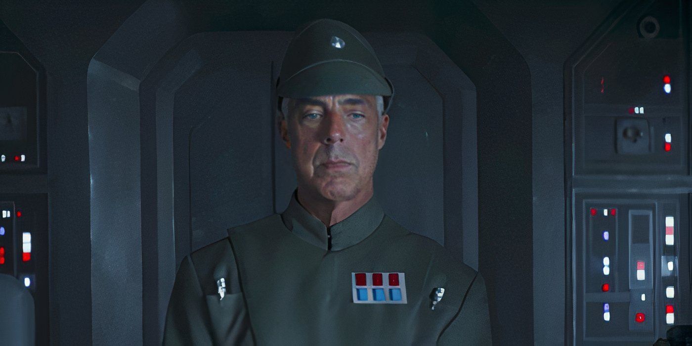 Titus Welliver as an Imperial officer in Season 2 of The Mandalorian