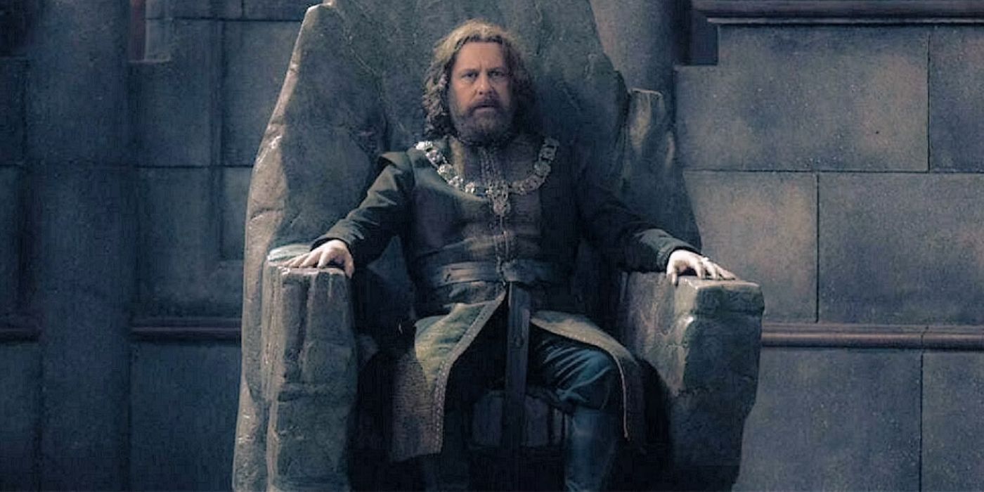 Roger Evans as Borros Baratheon in House of the Dragon Season 1