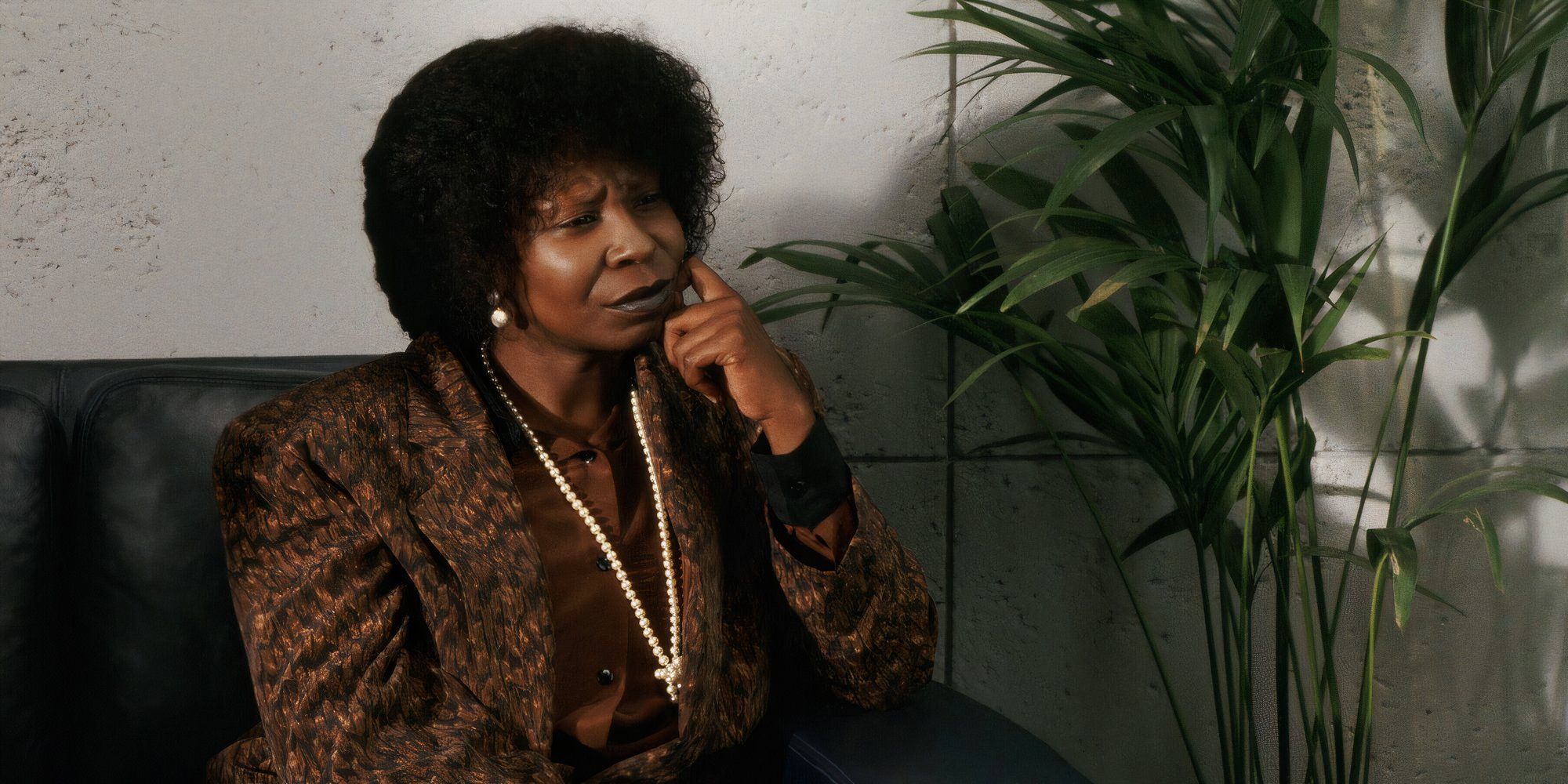 Whoopi Goldberg, quien interpretó al detective Avery en 