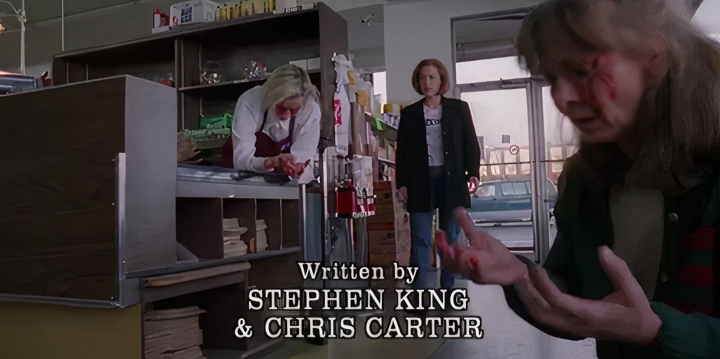 Stephen King y Chris Carter aparecen juntos en un episodio de The X-Files "Correa."