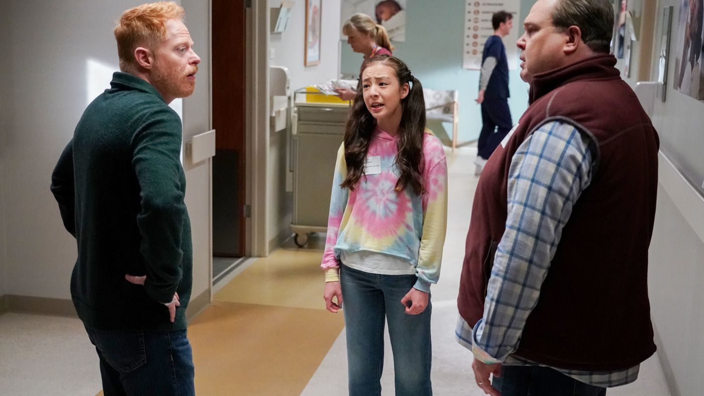 Mitchell, Cam, and Lily together