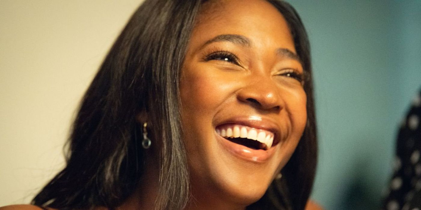 Dionne (Adelayo Adedayo) smiling in Supacell