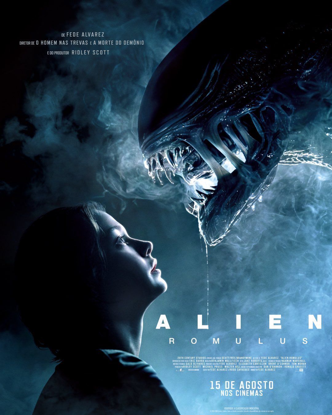 Cailee Spaeny y el Xenomorfo aparecen en nuevo póster de Alien: Romulus