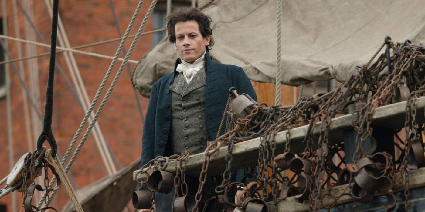 Ioan Gruffudd as William Wilberforce on a ship in 'Amazing Grace.'