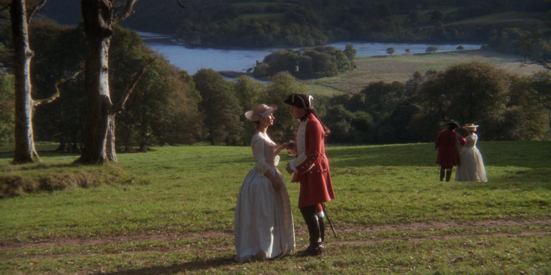 Barry Lyndon and Lady Lyndon in Stanley Kubrick's 'Barry Lyndon'