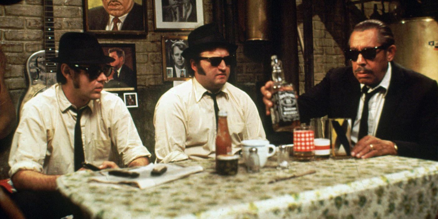 The Blues Brothers in action