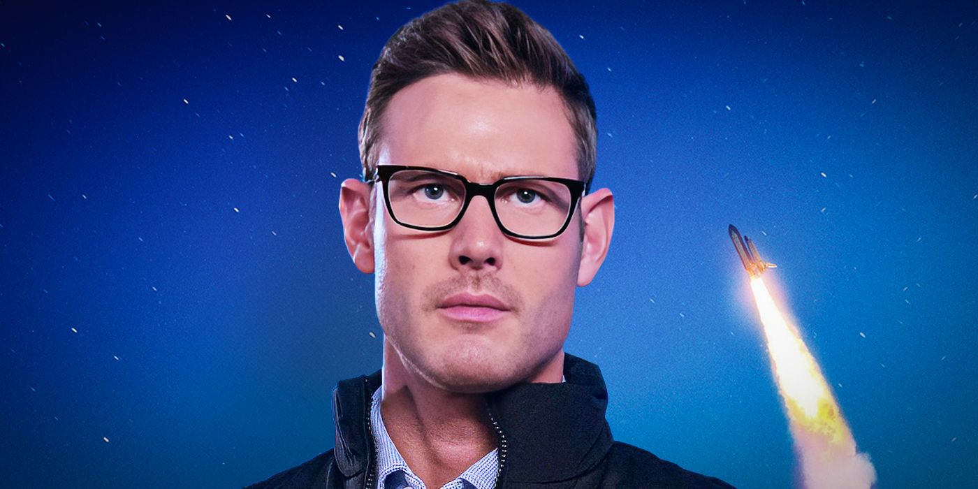 Custom image from Jefferson Chacon of Tom Hopper in a closeup with glasses on in Space Cadet?