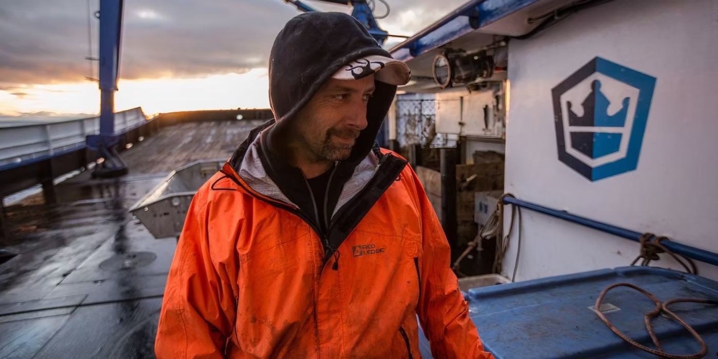 Edgar Hansen onboard Northwestern on 'Deadliest Catch.'