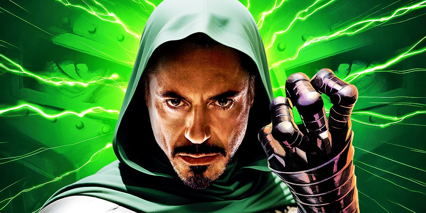 Robert Downey Jr. as Doctor Doom in custom art