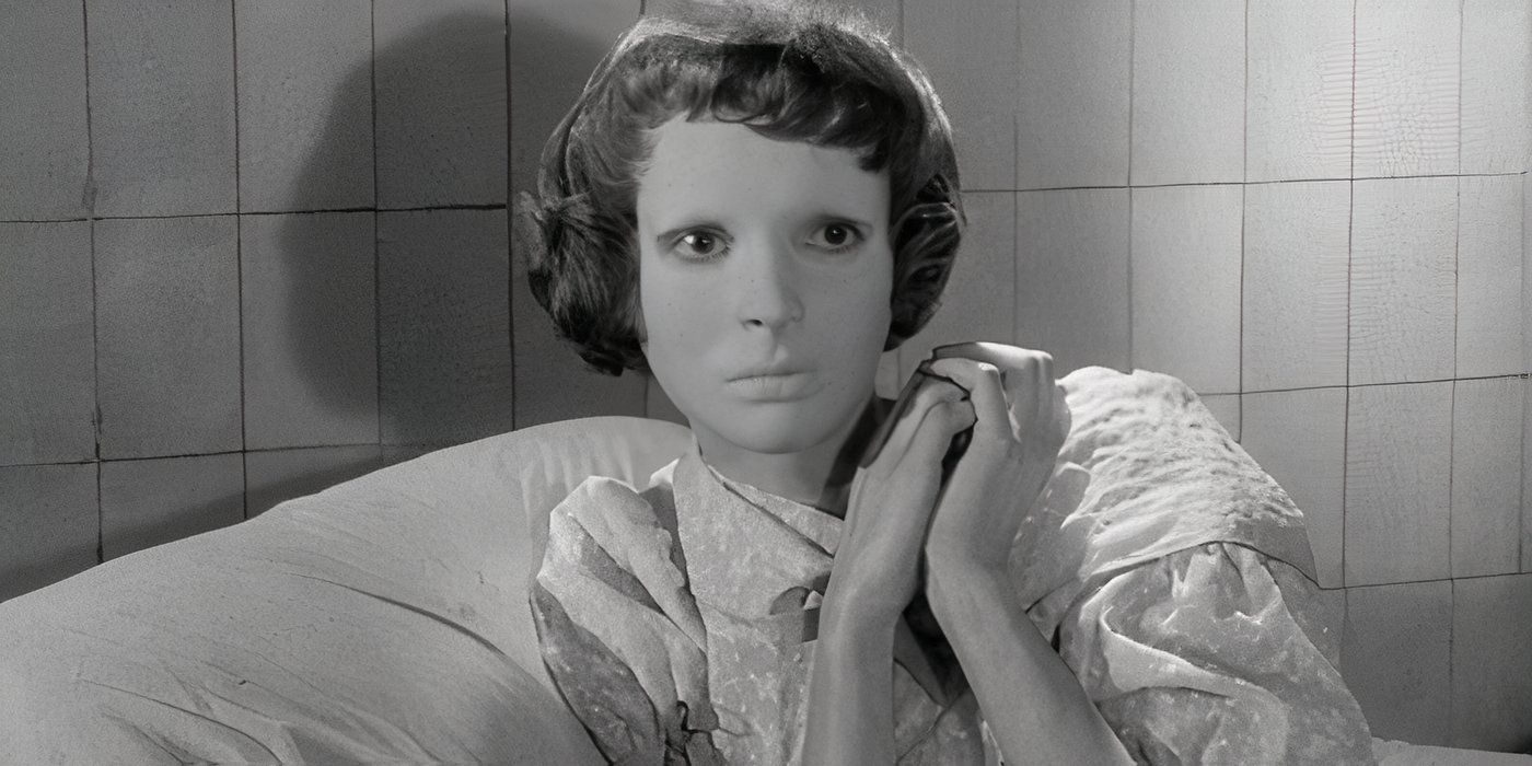 Edith Scob as Christiane in 'Eyes Without a Face' (1960)