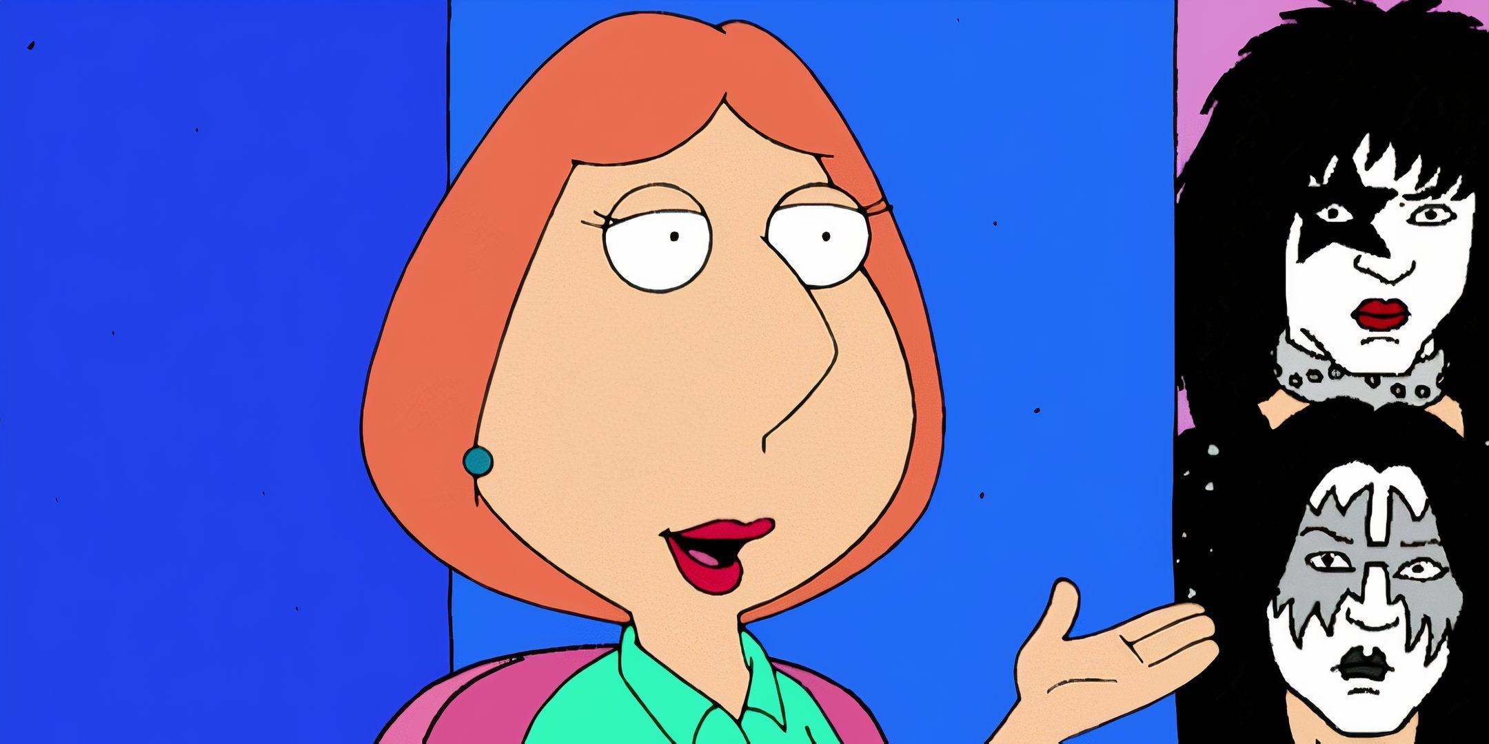 Lois Griffin (Alex Borstein) gives a TV interview in Season 3, Episode 20 of &ldquo;Family Guy&rdquo;