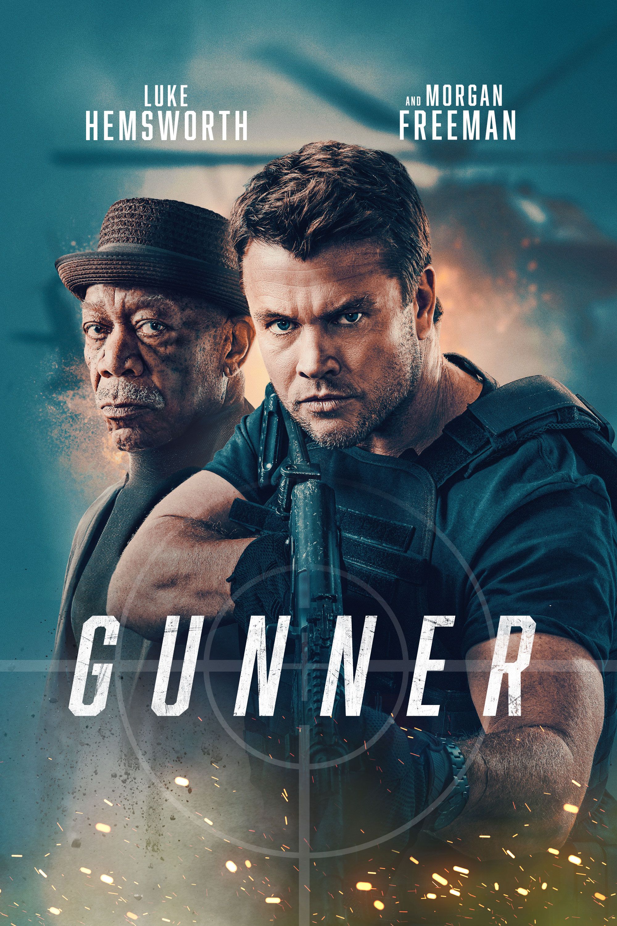 Morgan Freeman and Luke Hemsworth Gear Up in 'Gunner' Trailer [Exclusive]