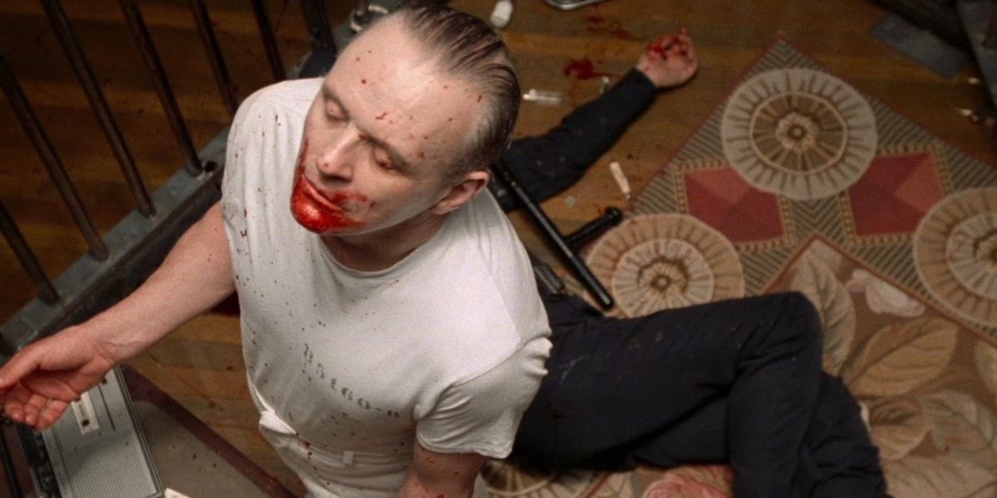 Hannibal Lecter (Anthony Hopkins) listens to music after killing his guards in 'The Silence of the Lambs'