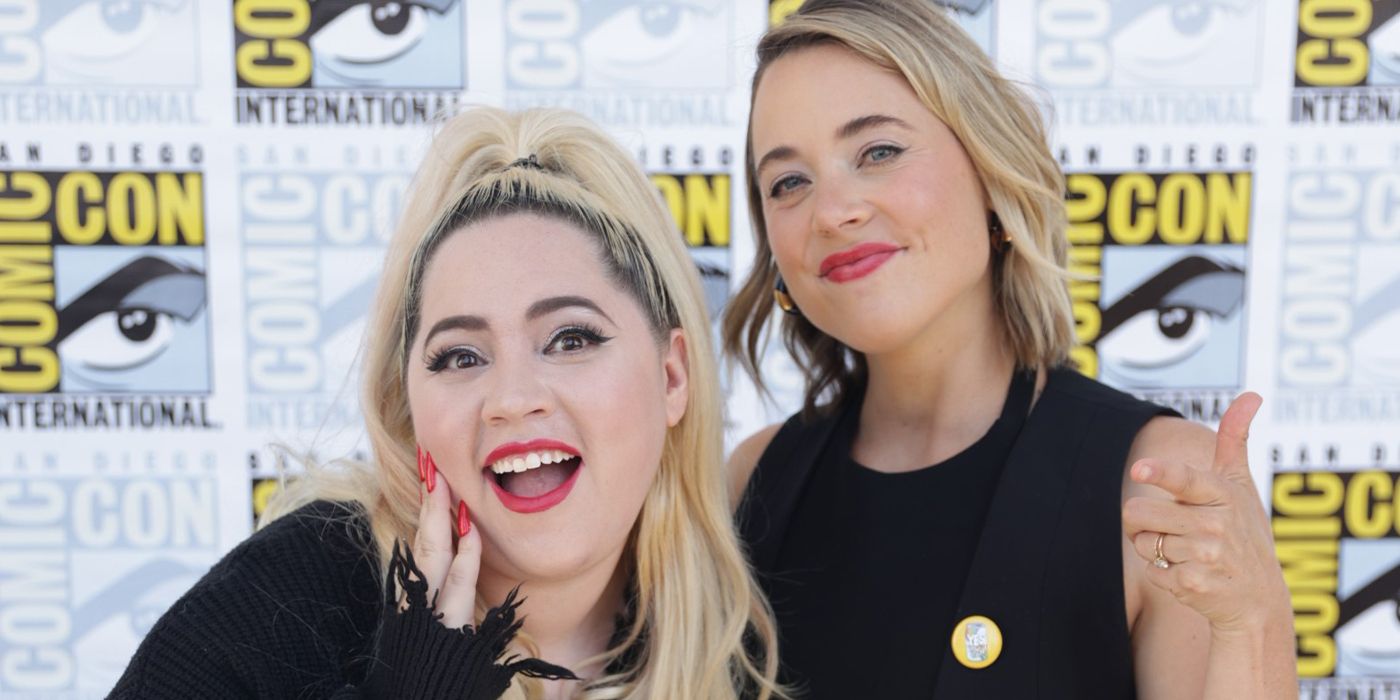 Vivienne Medrano and Erika Henningsen at SDCC 2024.