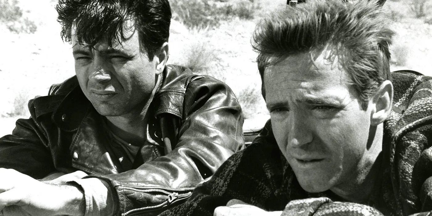 Robert Blake and Scott Wilson in In Cold Blood