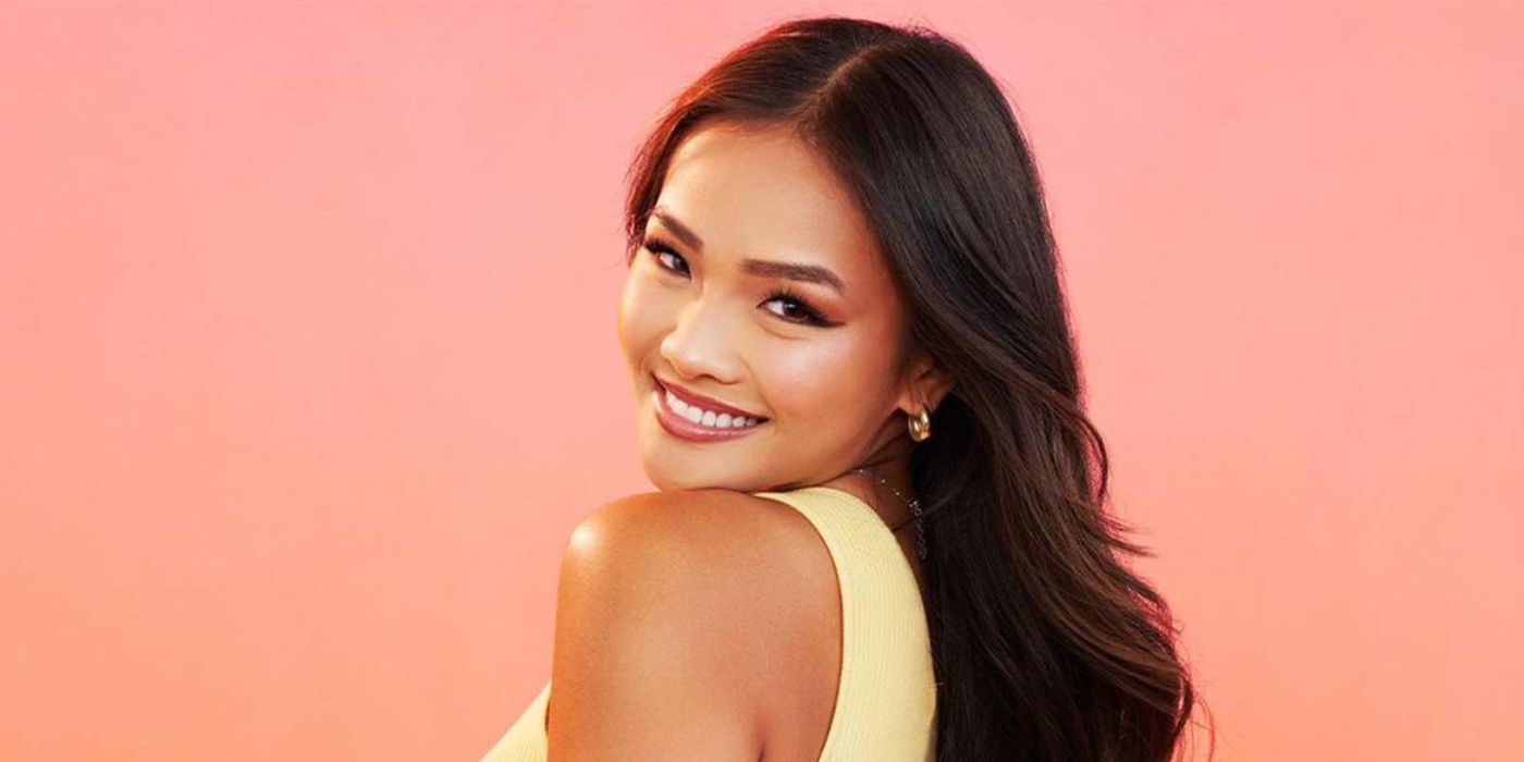 Jenn Tran smiling with her hair down in a promo image of 'The Bachelorette' Season 21