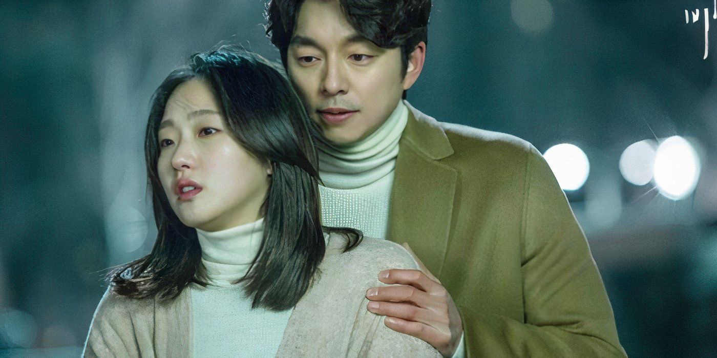 Kim Shin holding onto Eun-tak, Goblin-1