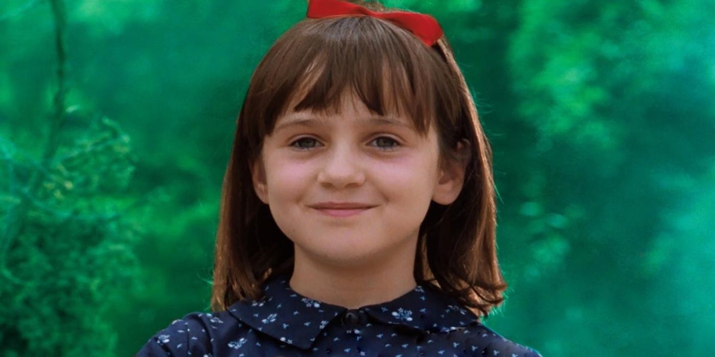 Mara Wilson as Matilda. 