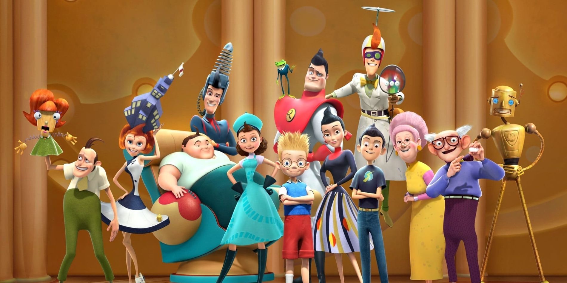 The main characters from Meet the Robinsons