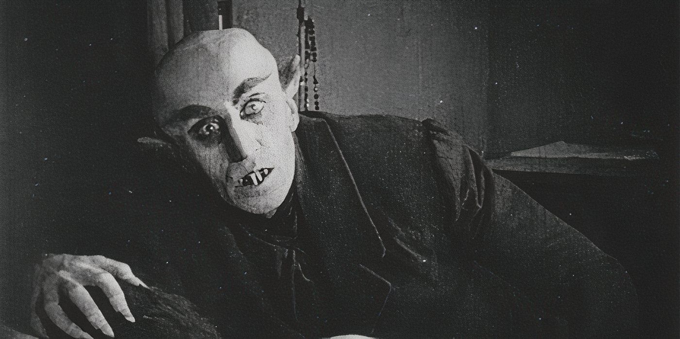 Max Schreck as Count Orlok in 'Nosferatu' (1922)