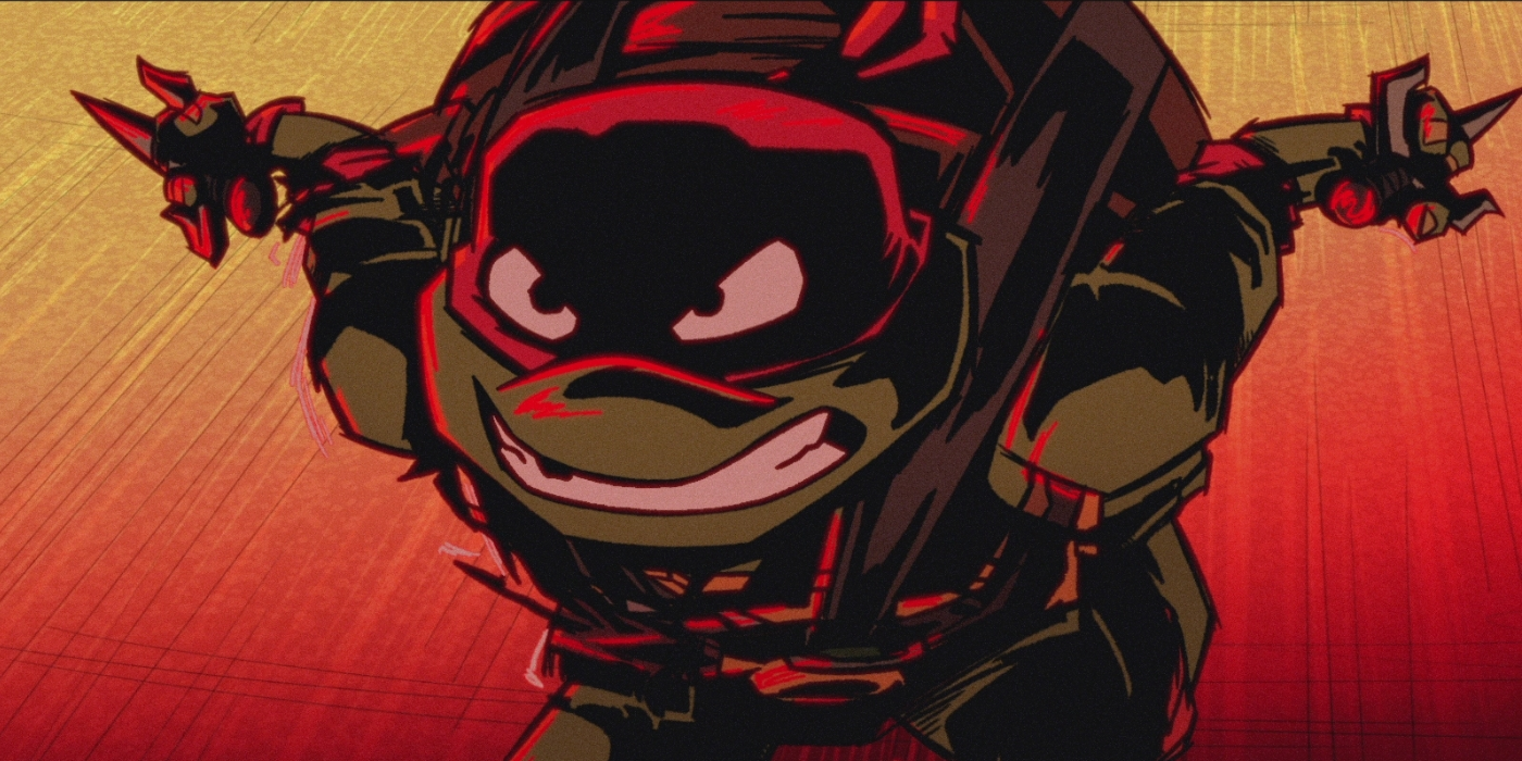 Raphael running at enemy in Tales of the Teenage Mutant Ninja Turtles