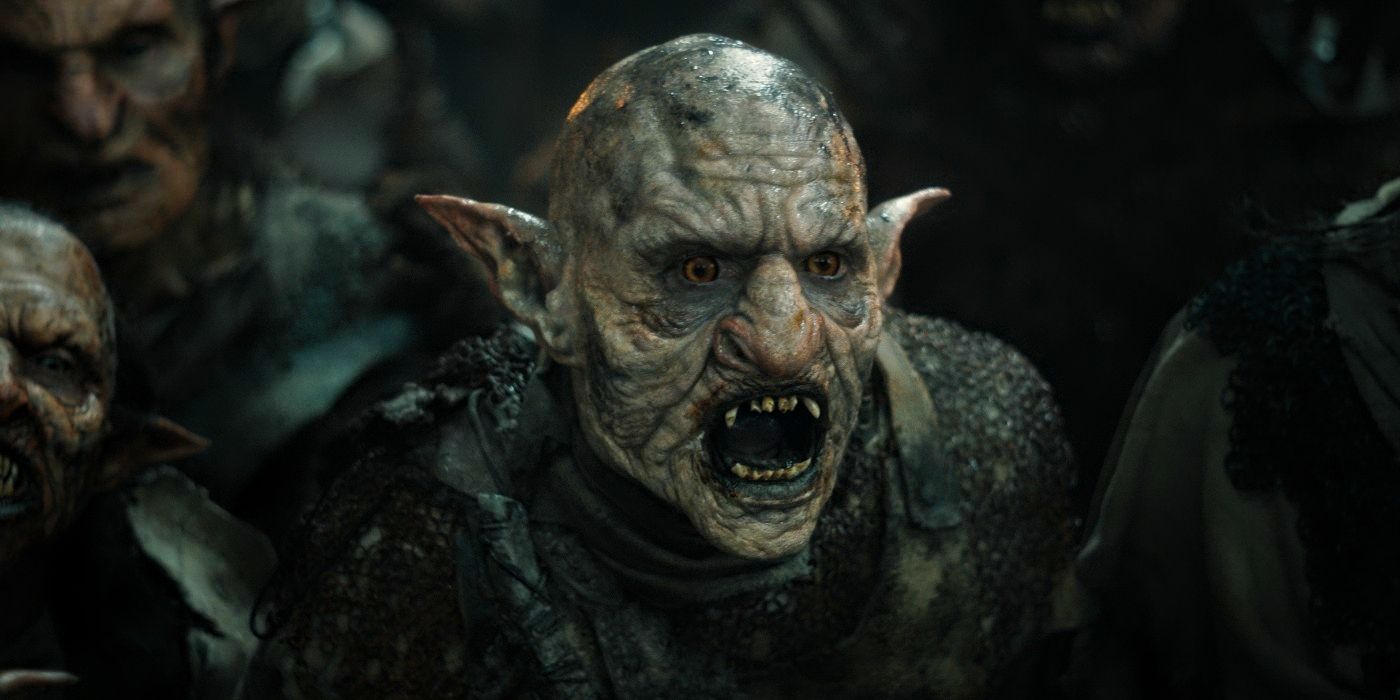 A group of orcs in Rings of Power Season 2