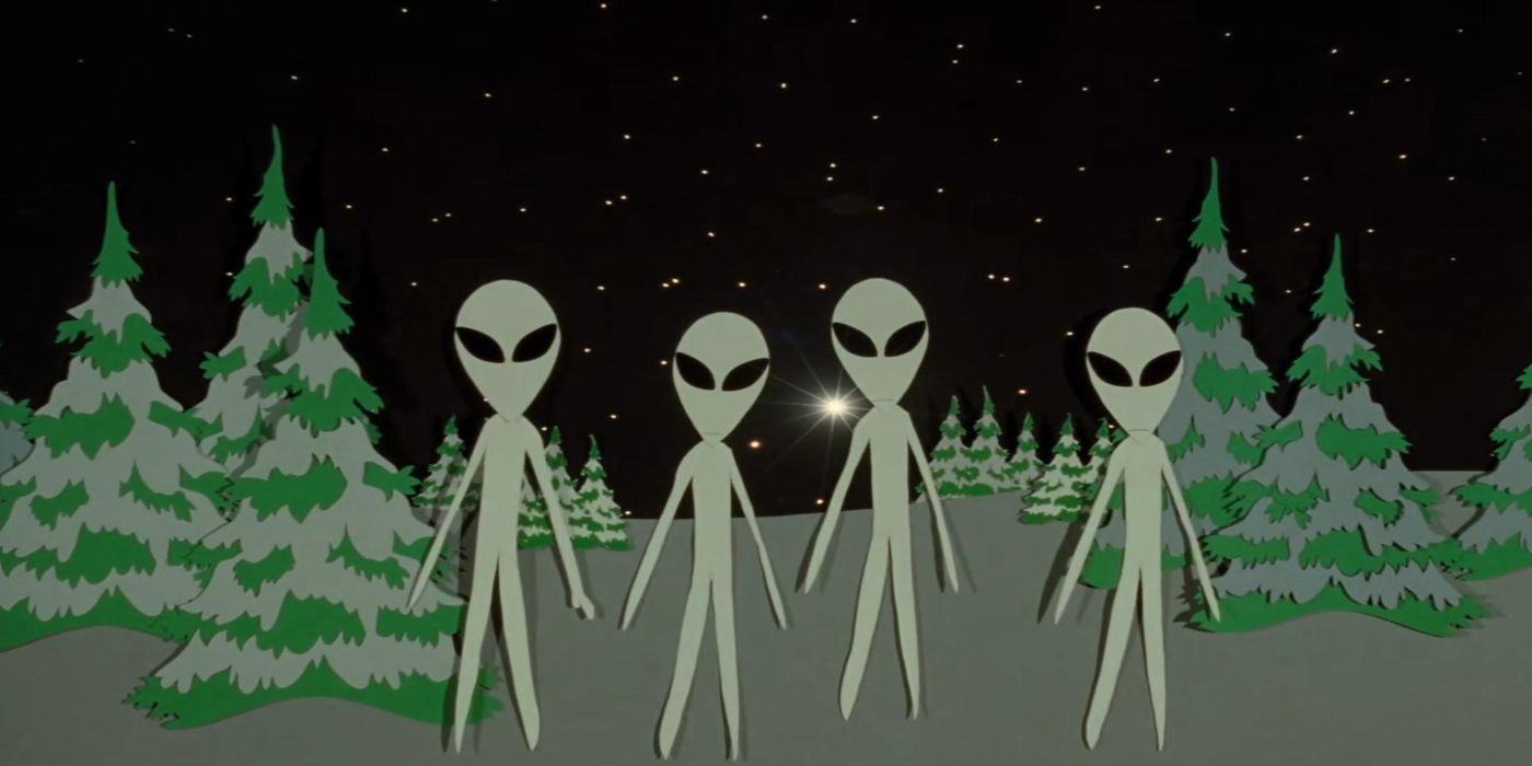 Image of the Alien Visitors from South Park