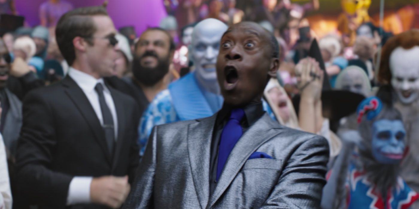 Al G-Rhythm screaming in a crowd in Space Jam- A New Legacy