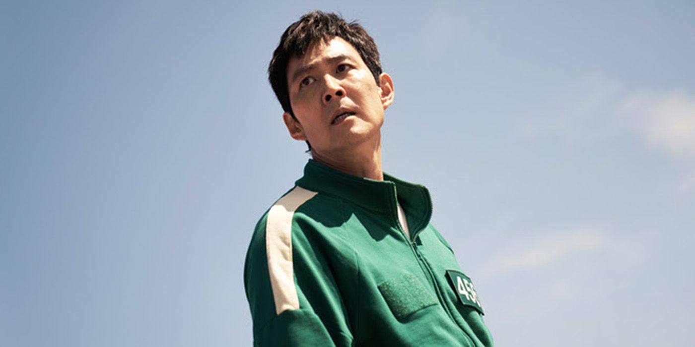 Lee Jung-jae as Gi-hun back in the tracksuit in Season 2 of Squid Game