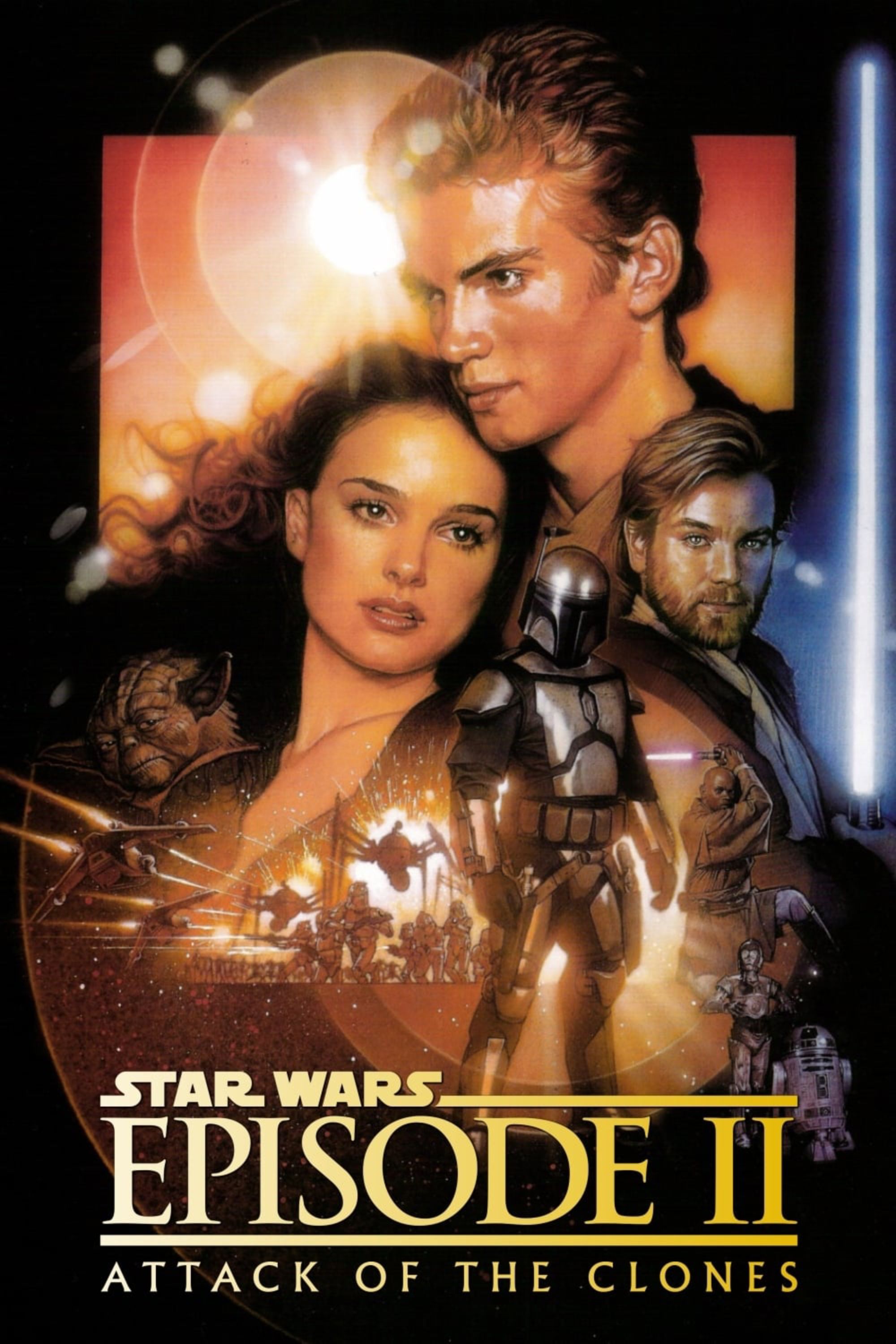 Star Wars_ Episode II – Attack of the Clones - 2002 - poster