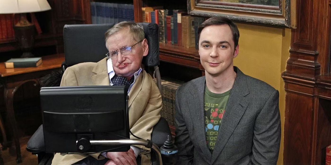 Stephen Hawking in The Big Bang Theory.